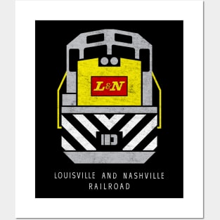 Louisville and Nashville L&N Train Engine Posters and Art